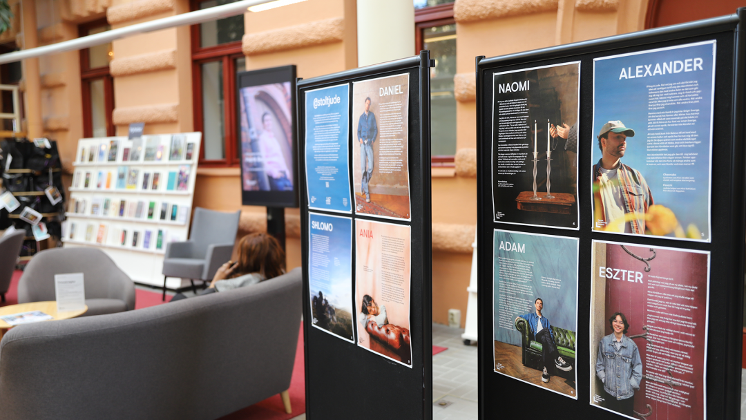 Utst&auml;llning om unga judar visas p&aring; stadsbiblioteket &ndash; &ldquo;Den beh&ouml;vs &auml;nnu mer nu&rdquo;