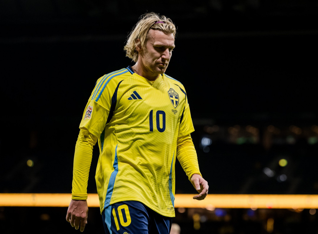 Emil Forsberg saknas i nya landslagstruppen